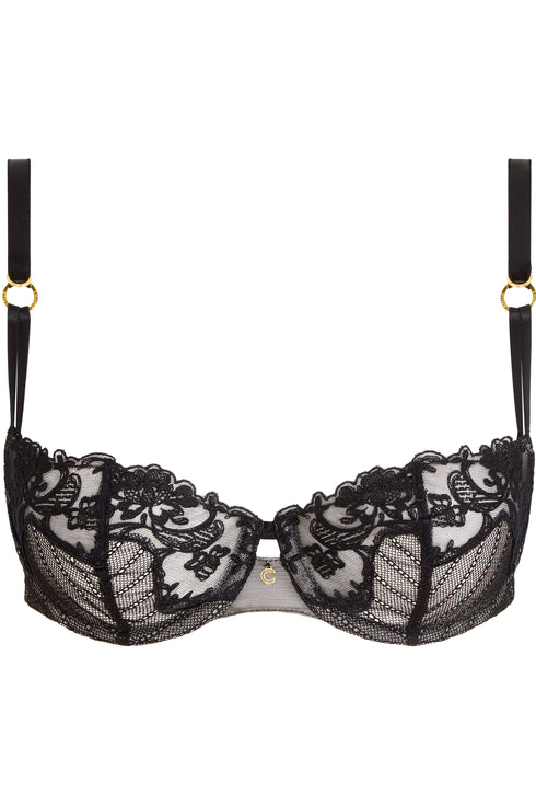 Chantelle Cabaret Sauvage Lace Unlined Demi Bra